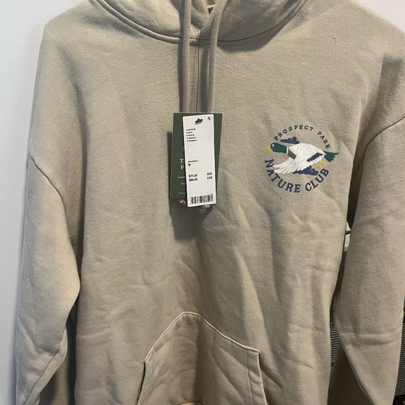 NEW mens prospect park nature club hoodie/sweatshirt (New with tags)! - Picture 1 of 4
